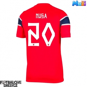 Norsko Antonio Nusa #20 Domácí Dres MS 2026 Krátký Rukáv